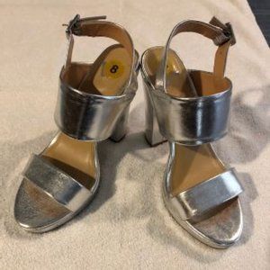 "Report" Silver & Sexy Sandals